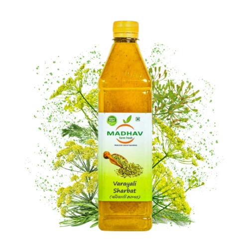 Variyali Fennel Sharbat 700ml - cooling fennel syrup | Vrukshasetu