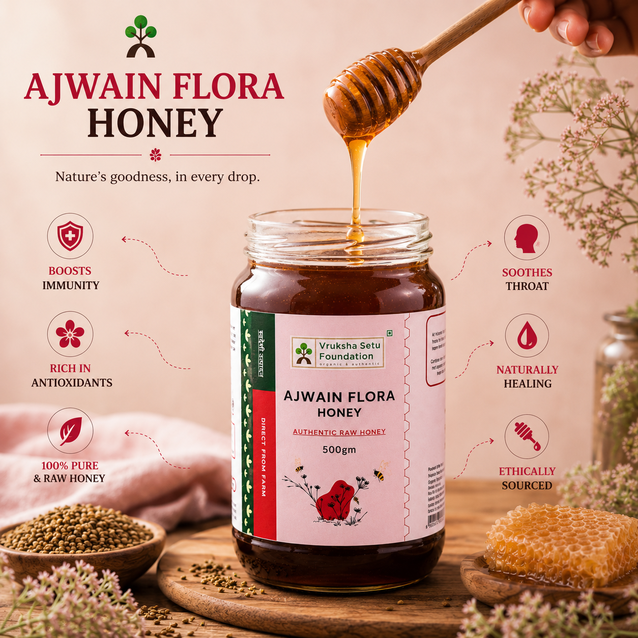 Ajwain Honey - Image 2