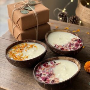 Coconut Shell Candles