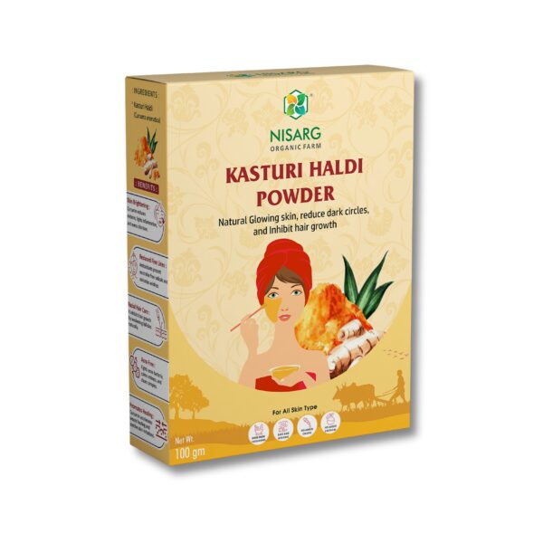 Kasturi Haldi Powder (Wild Turmeric)
