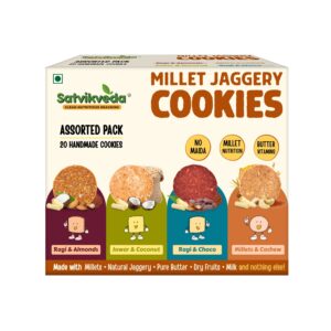 Assorted Millet Jaggery Cookies